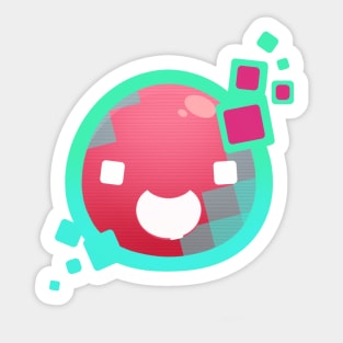 Glitch Slime Sticker